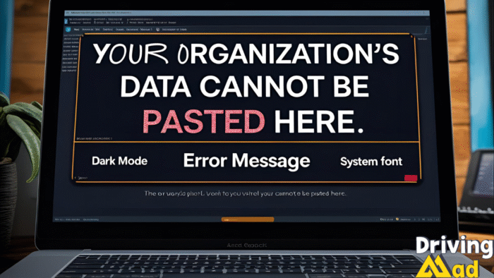 your organization's data cannot be pasted here.