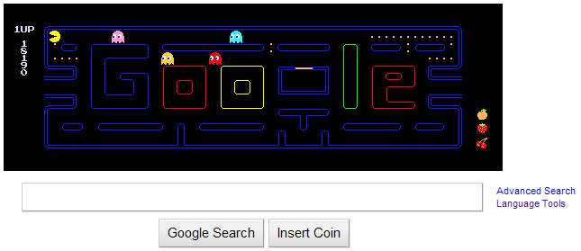 google pac-man